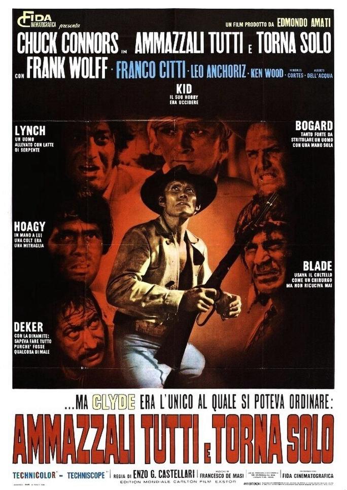 Giết hết bọn chúng và trở về một mình - Kill Them All and Come Back Alone (1968)